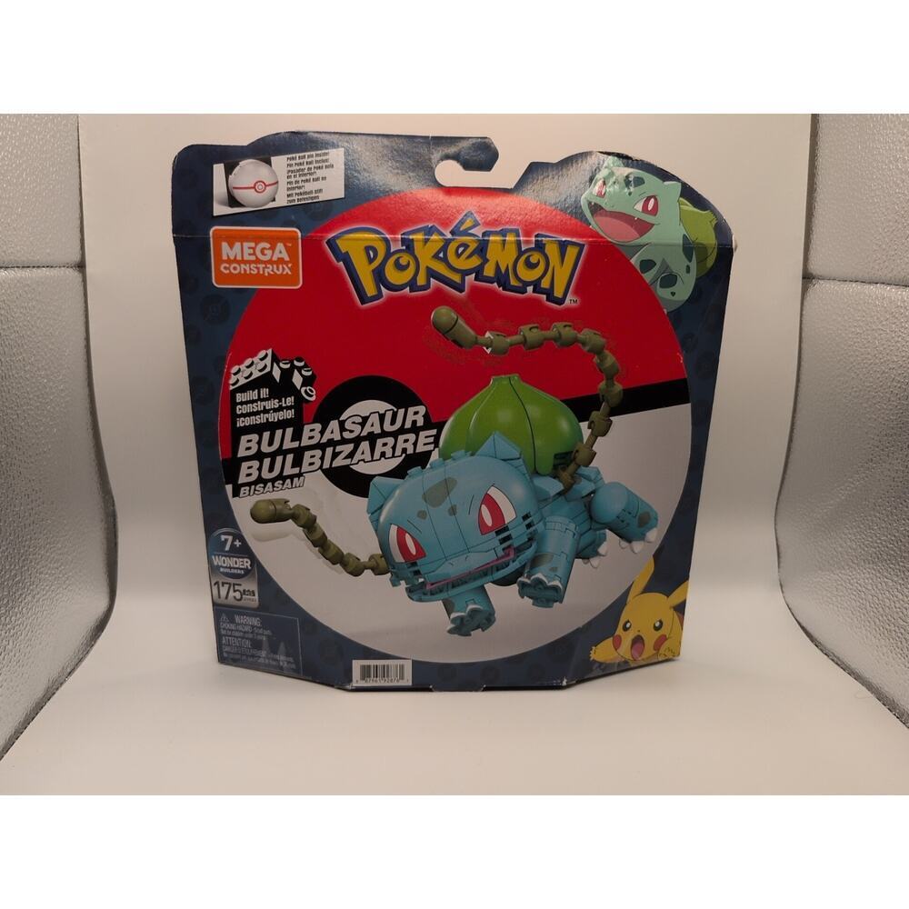 Mega‎ Construx Bloks Pokemon Bulbasaur Set Pack 175 PCS GVK83